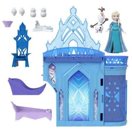 DISNEY FROZEN mažesnio dydžio Elza ir ledo rūmai, JDP63 
