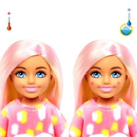 BARBIE Čelsės Cutie Reveal rinkinys, džiunglių serija, beždžionėlė , HKR14 HKR14