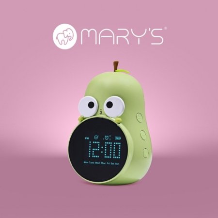MARY'S laikrodis-žadintuvas PEAR, Green, MW20779 