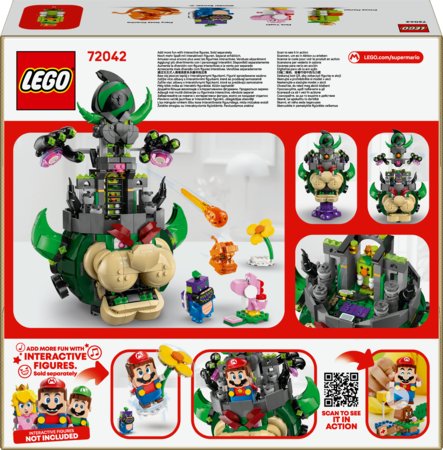 72042 LEGO® Super Mario Prince Florian ir Castle Bowser 