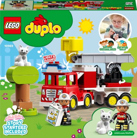 10969 LEGO® DUPLO® Town Ugniagesių automobilis 10969