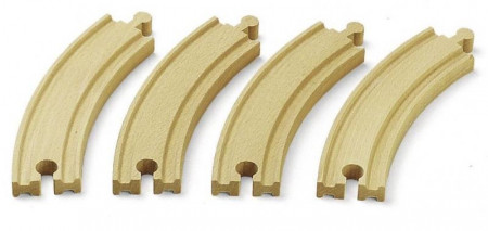 BRIO lenktų kelio detalių rinkinys, dideli 33342 33342