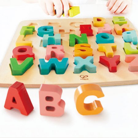 HAPE raidžių dėlionė Chunky Alphabet, E1551 E1551