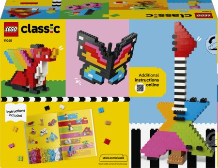 11045 LEGO® Classic Kūrybiškos spalvingos kaladėlės 