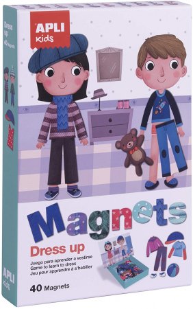 APLI KIDS magnetinis žaidimas-dėlionė "Apsirenkime", APLI17557 APLI17557