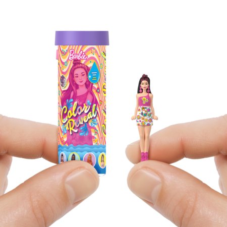 BARBIE Land Color Reveal mini siurprizas vaivorykštės serija, JCR08 