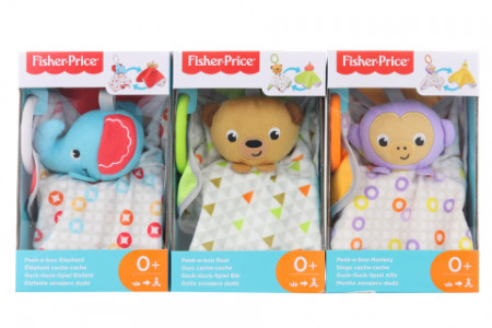 FISHER PRICE Pliušinis žaisliukas "Atspėk kas čia?", GFC26 GFC26