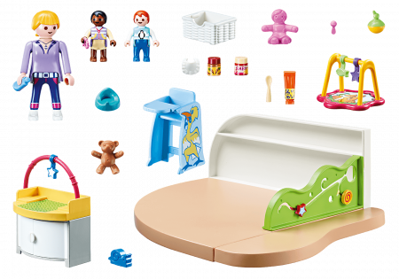 PLAYMOBIL CITY LIFE Mažylio kambarys, 70282 70282