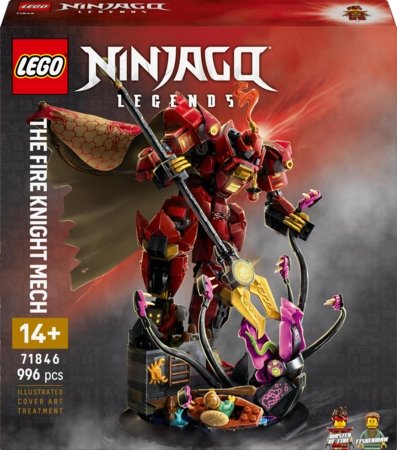 71846 LEGO® NINJAGO® Ugnies riteris-robotas 