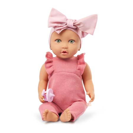 LULLABABY lėlė kūdikis minkštoje lovelėje, LBY7713Z 