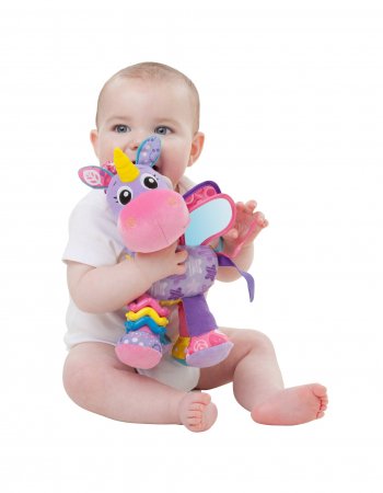 PLAYGRO pakabinamas minkštas žaislas Stella Unicorn, 186981 186981