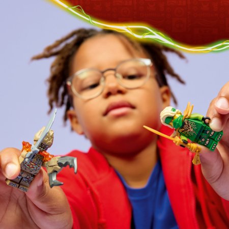 71850 LEGO® NINJAGO® Lloyd prieš žemės suktuką-monstrą 