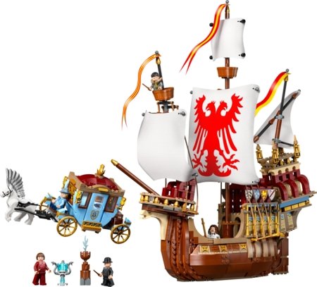 76440 LEGO® Harry Potter™ Burtų trikovės turnyras: atvykimas 