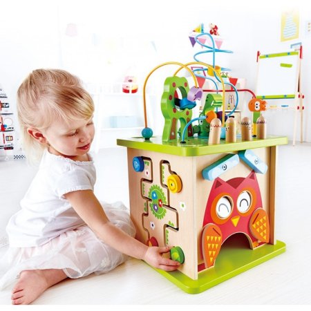 HAPE spalvingas žaidimų kubas Forest Animal, E8341 