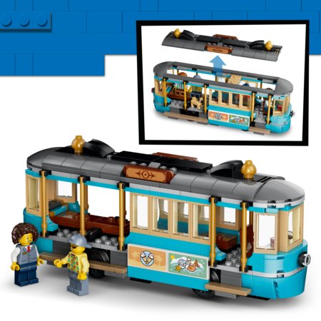 60506 LEGO® City Klasikinis paplūdimio tramvajus 