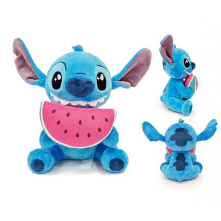 SIMBA DISNEY pliušinis žaislas Stitch su arbūzu, 25 cm, 6315870192 