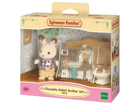 SYLVANIAN FAMILIES zuikučių tualeto kambario rinkinys, 2203/5015 