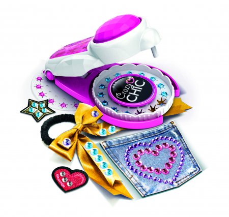 CLEMENTONI Crazy Chic kūrybinis rinkinys Strass Machine, 18692 18692
