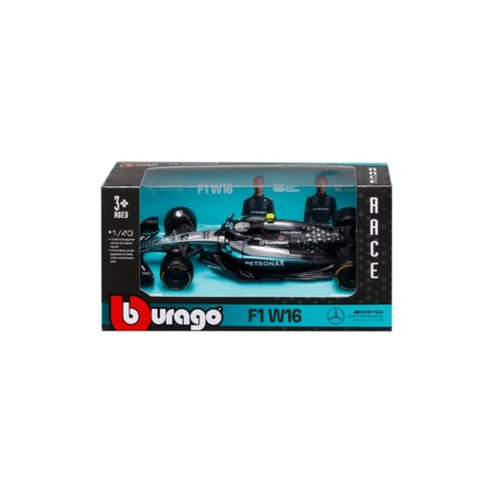 BBURAGO automodelis Mercedes-AMG Petronas W16E (2025) #12 Antonelli ir #63 Russell, 18-38237 