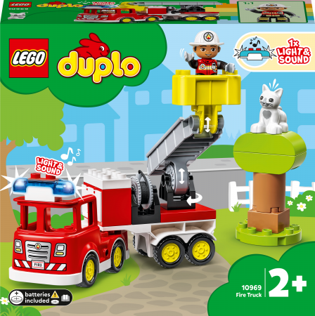 10969 LEGO® DUPLO® Town Ugniagesių automobilis 10969