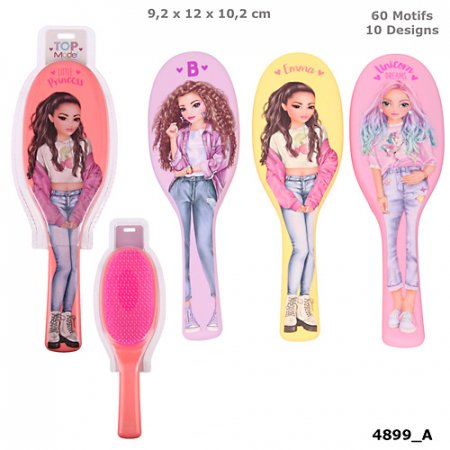 TOPMODEL plaukų šepetys su tekstu, 4899 4899