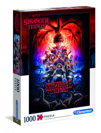 CLEMENTONI Dėlionė Stranger Things 1000 det., 39543 39543