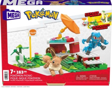 MEGA CONSTRUX POKEMON konstruktorius piknikas, HDL80 HDL80