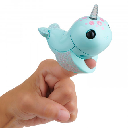 FINGERLINGS elektroninis žaislas banginis Nikki, turkio spalvos, 3699 3699