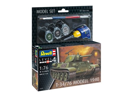REVELL modelis T-34/76 1940, 63294 