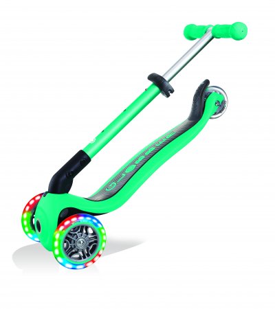 GLOBBER paspirtukas Junior Foldable Light, tamsiai žalias, 437-107 437-107