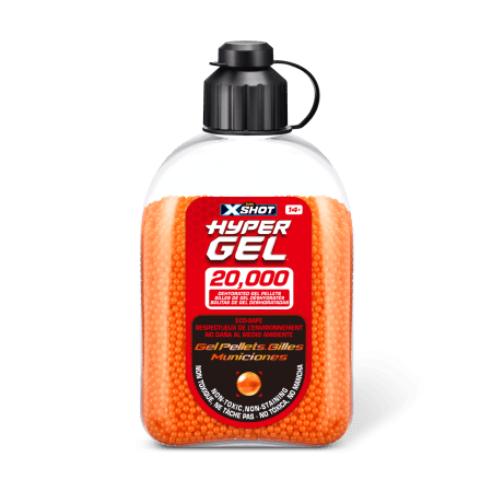 X-SHOT šoviniai Hyper Gel, 20000 želinių rutuliukų, asort., 36625 36625