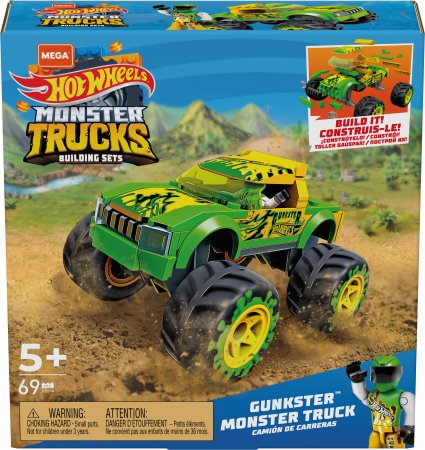 MEGA CONSTRUX HOT WHEELS konstruktorius Hot Wheels džipas lenktynininkas asort, HHW80 HHW80