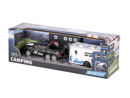 REVELL mini RC automobilis su kemperiu, 23566 