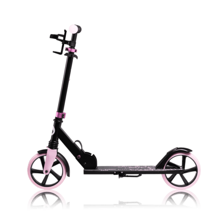 LIONELO sulankstomas paspirtukas LUCA, Black carbon pink, LO-LUCA 