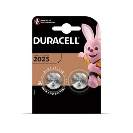 DURACELL baterijos 2025, 2 vnt, 250-07290 