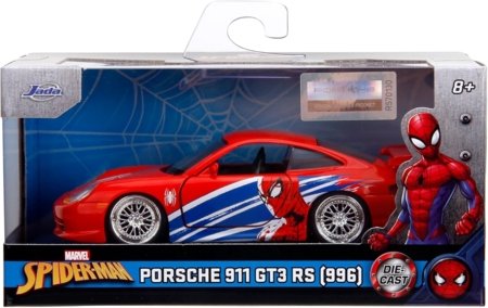 JADA Spider-Man automobilis Porsche 911 GT3 RS 1:32, 253222020 