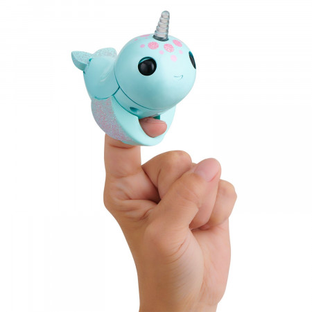 FINGERLINGS elektroninis žaislas banginis Nikki, turkio spalvos, 3699 3699