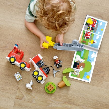 10969 LEGO® DUPLO® Town Ugniagesių automobilis 10969