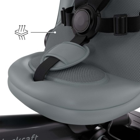 KINDERCRAFT triratukas AVEO 2 Plus, pilkas, KRAVEO02GRY0000 