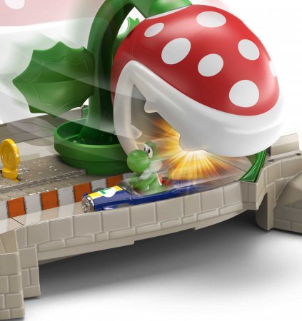 HOT WHEELS Mario Kart rinkinys Augalas piranija, GFY47 GFY47