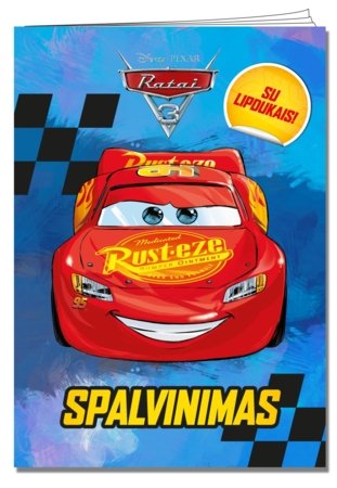 Ratai Spalvinimas su lipdukais, 9786090510322 