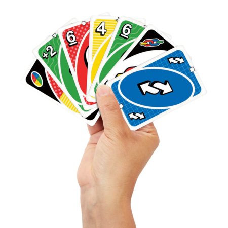 MATTEL GAMES UNO kortos Party (atnaujintos), JJV58 
