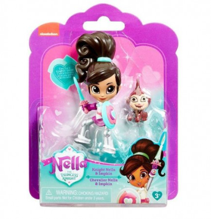 NELLA THE PRINCESS figūrėlė Knight Nella & Impkin, 11259.2500 11259.2500