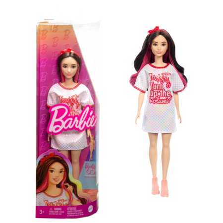 BARBIE madistė laisvalaikio stiliaus suknele, HRH12 
