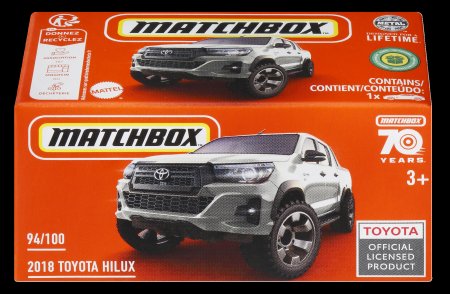 MATCH BOX mašina Power Grab asort., DNK70 