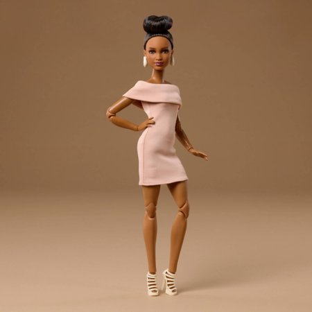 BARBIE Basics No08 lėlė rudais plaukais, JJX27 