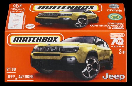 MATCH BOX mašina Power Grab asort., DNK70 