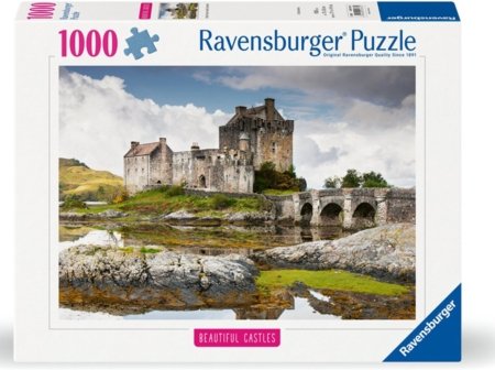 RAVENSBURGER dėlionė Jungtinės Karalystės pilis, 1000 det., 12001337 