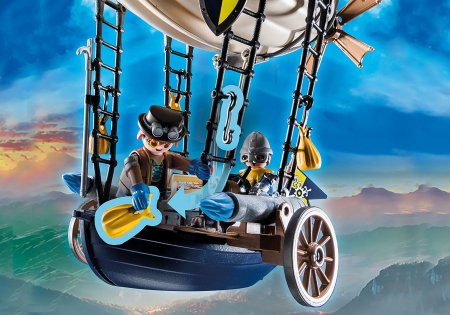PLAYMOBIL NOVELMORE Riterių dirižablis, 70642 70642