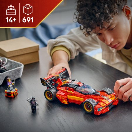 71867 LEGO® NINJAGO® 15-ųjų metinių nindzės atakos automobilis „X-1“ 